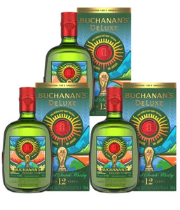 Buchanan's Deluxe Fifa World Cup Scotch 3 Pack (750Ml)