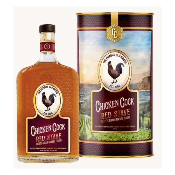 Chicken Cock Red Stave Petite Sirah Barrel Finish Kentucky Straight Bourbon Whiskey (750Ml)