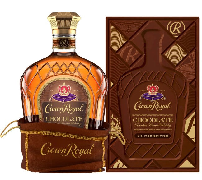 Crown Royal Limited Edition Chocolate Flavored Canadian Whisky (750Ml)