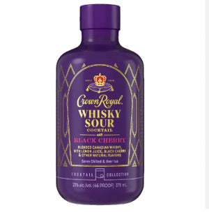 Crown Royal Black Cherry Whiskey Sour (375ml)