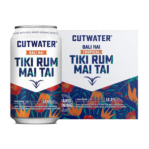 Cutwater Tiki Rum Mai Tai Canned Cocktails (4 Pk)