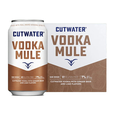 Cutwater Vodka Mule Canned Cocktails (4 Pk)