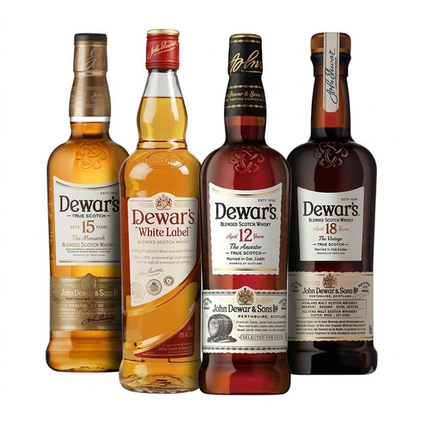 Dewar's ウイスキー　4種セット Dewar's Scotch Collection (4 Bottles) - $159.99 - $125 Free