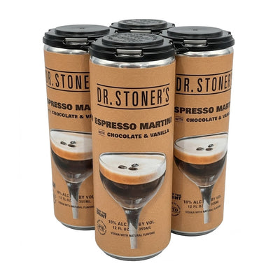 Dr. Stoner's Espresso Martini, 4 X 12 Oz