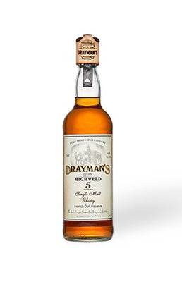 Drayman's Highveld 5 Year Single Malt Whiskey (750ml)