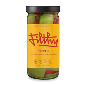 Filthy Pepper Stuffed Olives (8.5 Oz)