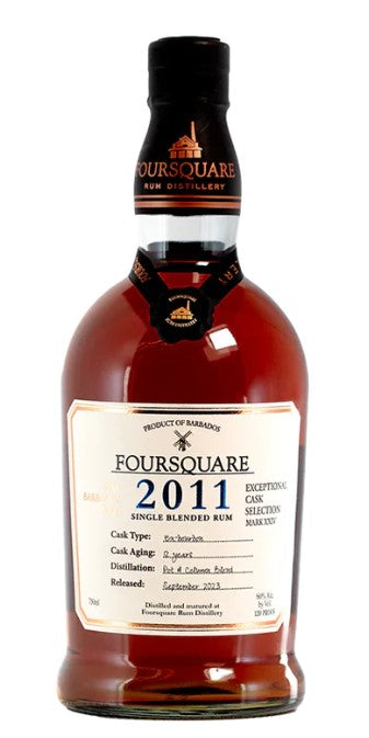 Foursquare Exceptional Cask Selection Mark XXIV 2011 Rum (750Ml)