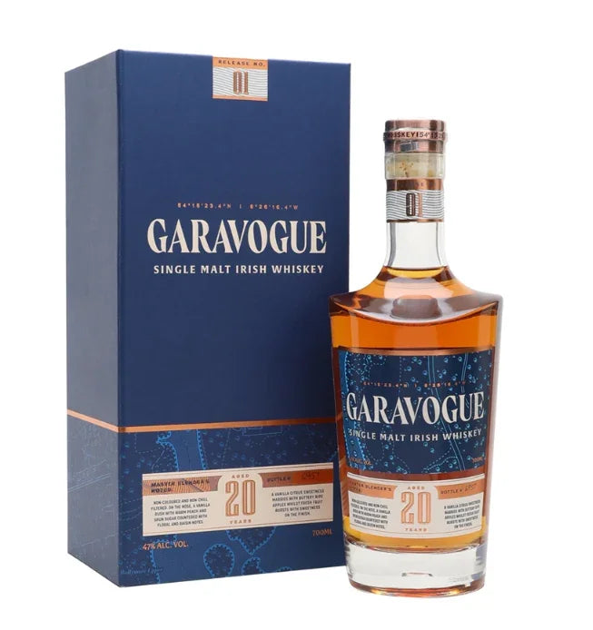 Garavogue 20 Year Single Malt Irish Whiskey : Release No.1 (700Ml)