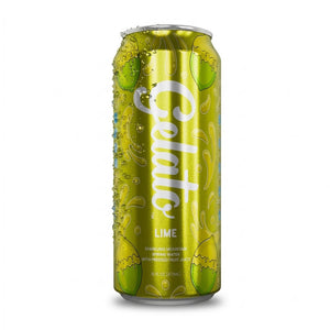 Gelato Sparkling Water: Lime (12 Pack of Cans)