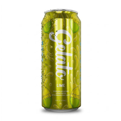 Gelato Sparkling Water: Lime (12 Pack of Cans)