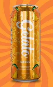 Gelato Sparkling Water: Mango (12 Pack of Cans)