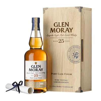Glen Moray 25 Year Port Cask Finish (750Ml)