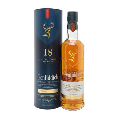 Glenfiddich 18 Year Single Malt Scotch Whiskey (750Ml)