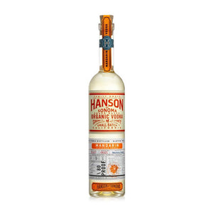 Hanson Of Sonoma Mandarin Organic Vodka (750Ml)