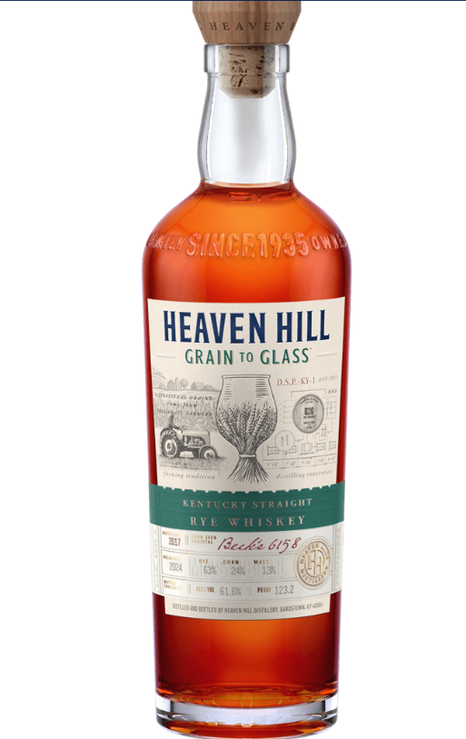 Heaven Hill Rye Grain to Glass (750Ml)