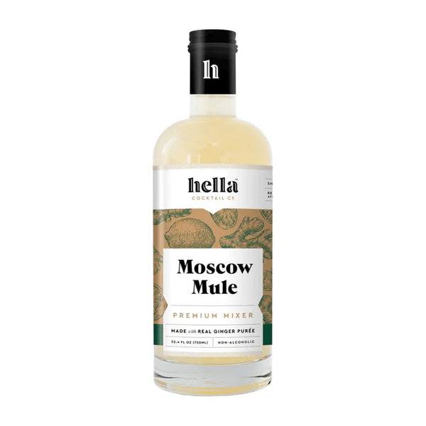 Hella Moscow Mule Cocktail Mixer (Non -Alc) (750Ml)