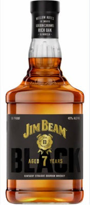JIM BEAM BLACK DOUBLE AGED 7 YEAR AMERICAN WHISKEY BOURBON (750 ML)