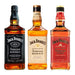 Jack Daniel's Whiskey Collection (3 Bottles)
