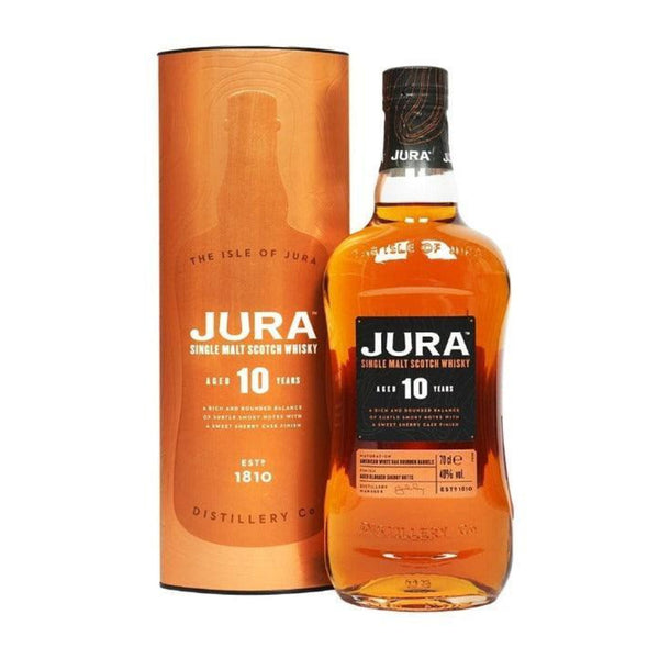 Jura 10 -Year -Aged Single Malt Scotch (750Ml)