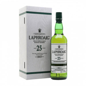 Laphroaig 25 Year Old Cask Strength Scotch Whiskey (750Ml)