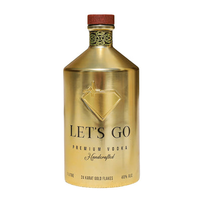 Let's Go Premium Handcrafted Gold Vodka - 1L