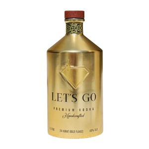 Let's Go Premium Handcrafted Gold Vodka - 1L