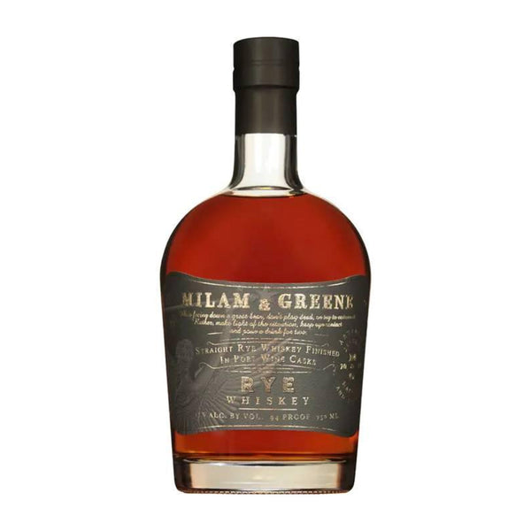 Milam & Greene Straight Rye Whiskey (750Ml)