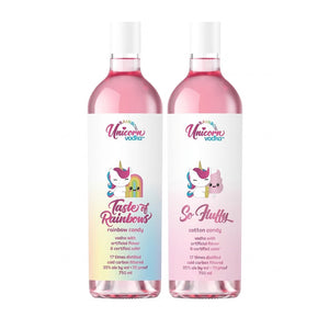 Rainbow Unicorn Vodka Duo 2 X 750Ml Cotton Candy And Rainbow Candy