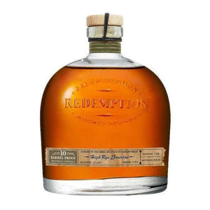 Redemption 10 Year Old Barrel Proof High Rye Bourbon Whiskey (750Ml)