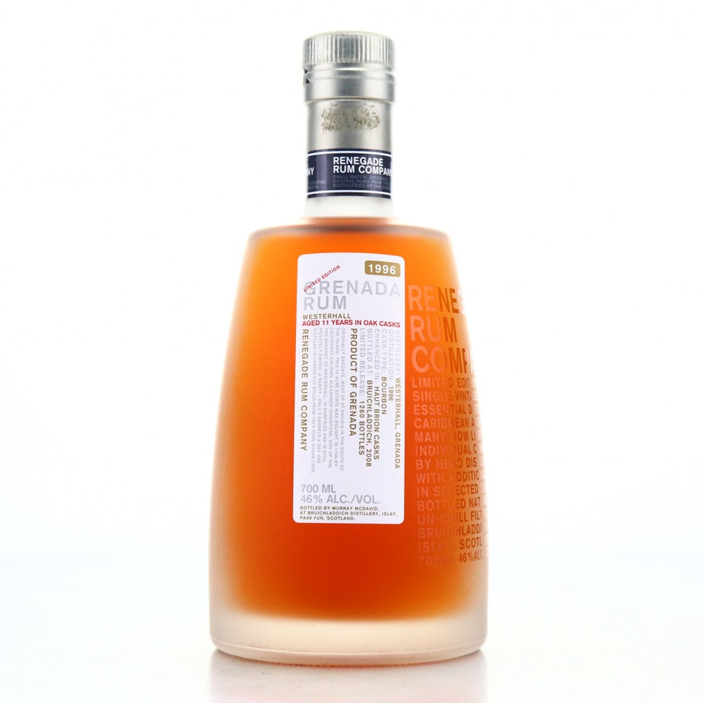 Renegade Rum Company 1996 Grenada Westerhall 11 Year (750Ml)