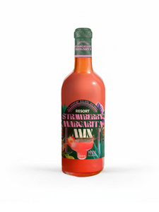 Resort Strawberry Margarita Mix (750Ml)