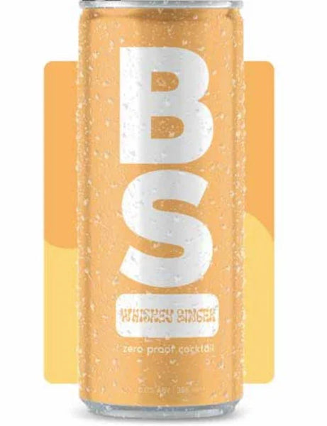 Big Spoon Zero Proof Cocktail: Whiskey Ginger (4 Pack)