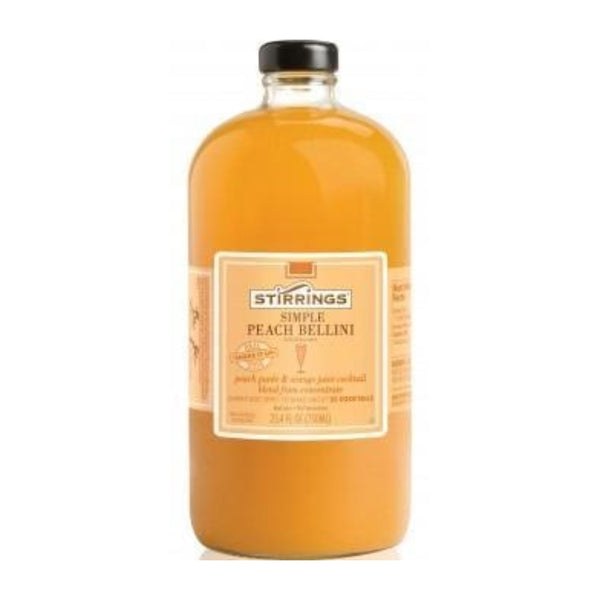Stirrings Peach Bellini All Natural Liqueur (750Ml)