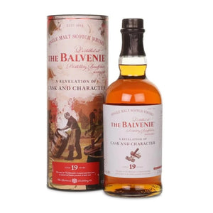 The Balvenie A Revelation of Cask And Character 19 Year Single Malt Scotch Whisky (750Ml)