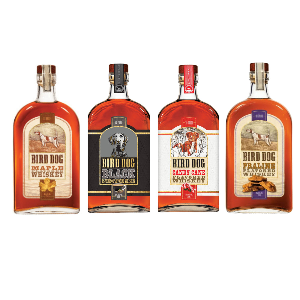 The Bird Dog Holiday Flight: A Festive Quartet of Whiskeys ( 4 x 750ml )