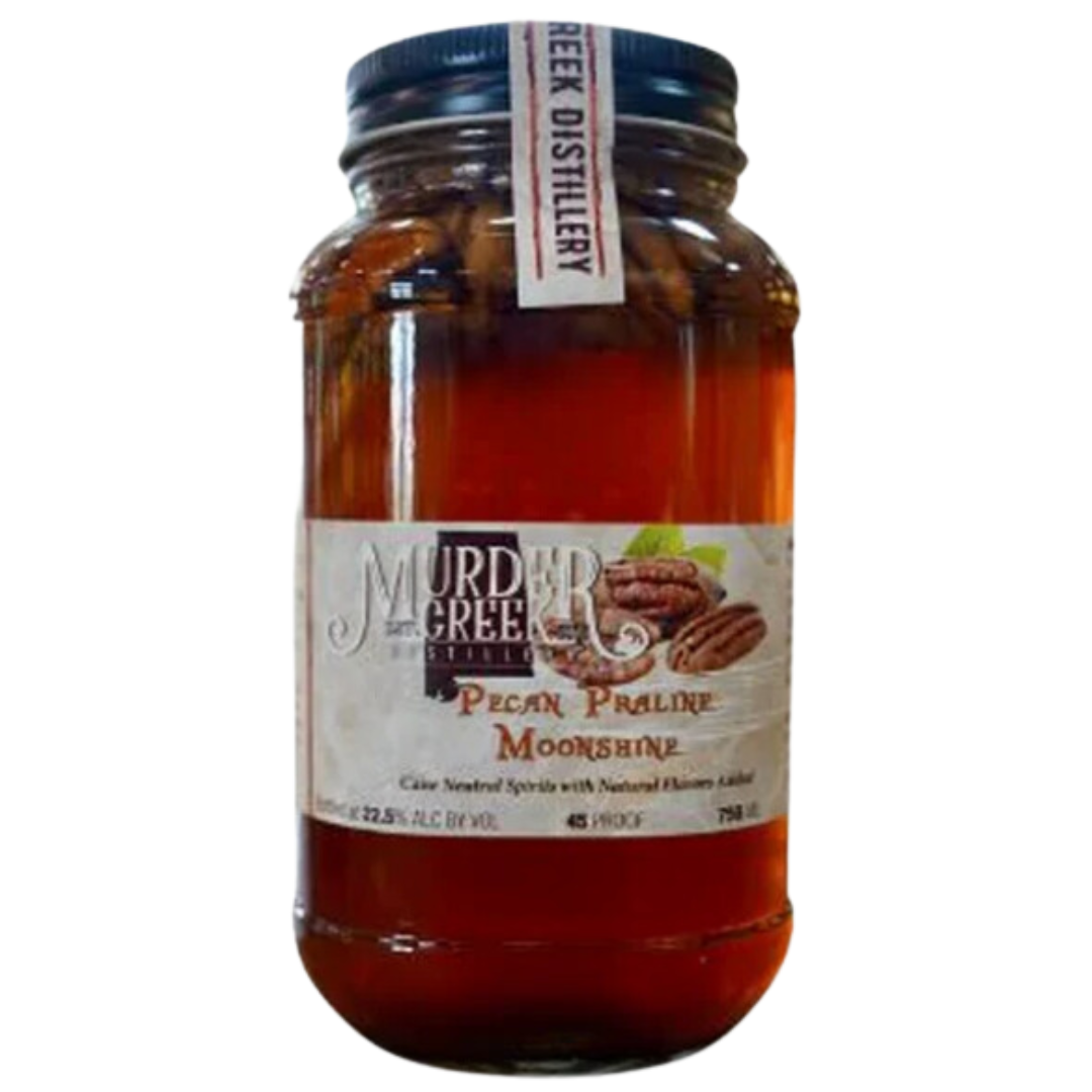 Murder Creek Pecan Praline Moonshine: Sweet Southern Spirit