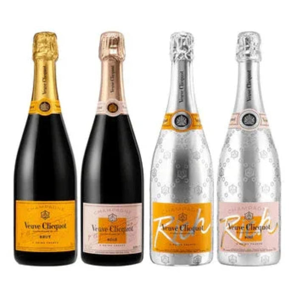 Veuve Clicquot シャンパン 750ml 4本セット Veuve Clicquot Champagne Collection | 4 Bottle Gift Set