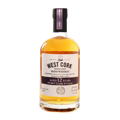 West Cork 12 Year Ports Cask Finish (750Ml)