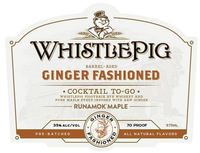 WhistlePig Ginger Fashioned Cocktail To Go (375ml)