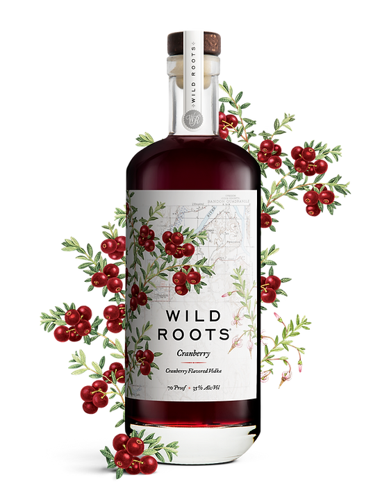 Wild Roots Cranberry Vodka (750ml)