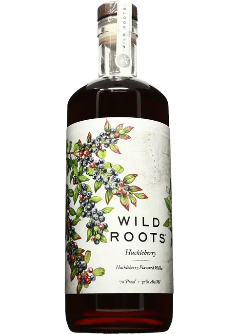 Wild Roots Huckleberry Vodka (750ml)