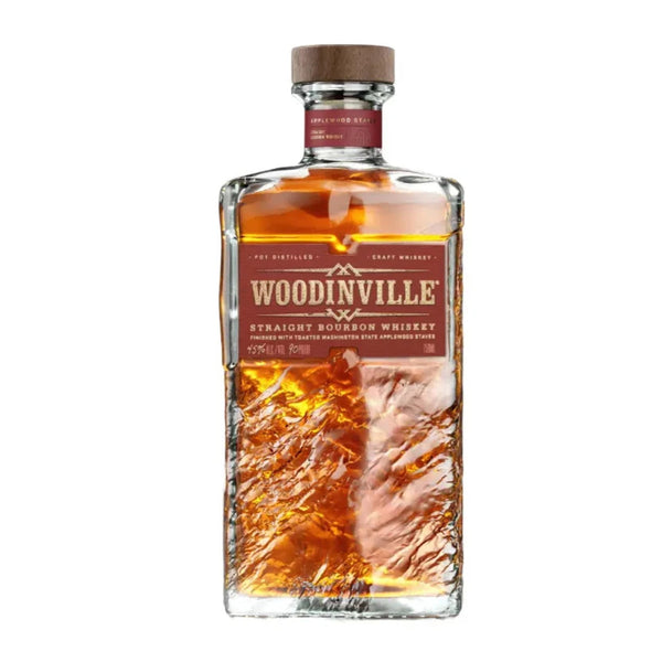 Woodinville Straight Bourbon Whiskey Finished With Toasted Washington State Applewood Staves (750Ml)
