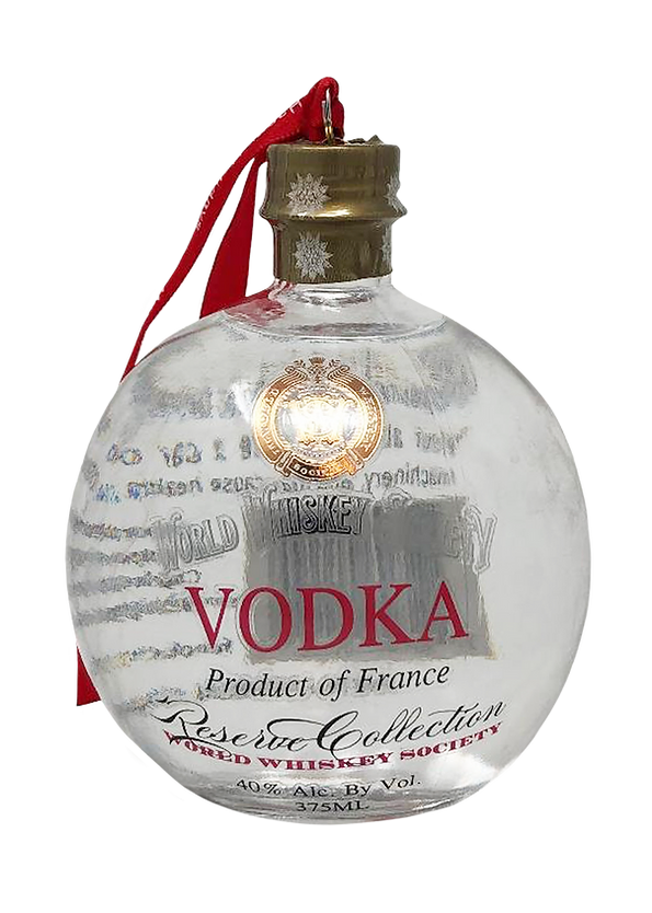 World Whiskey Society Christmas Vodka Ball (375ml)