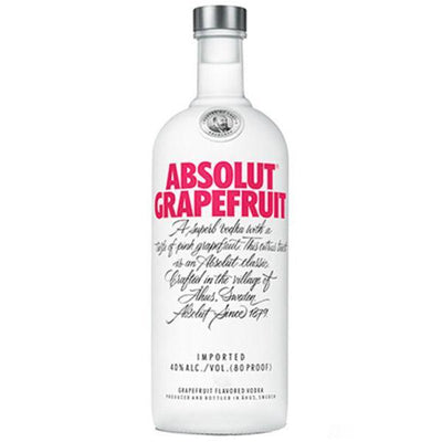 Absolut Grapefruit Vodka (750Ml)