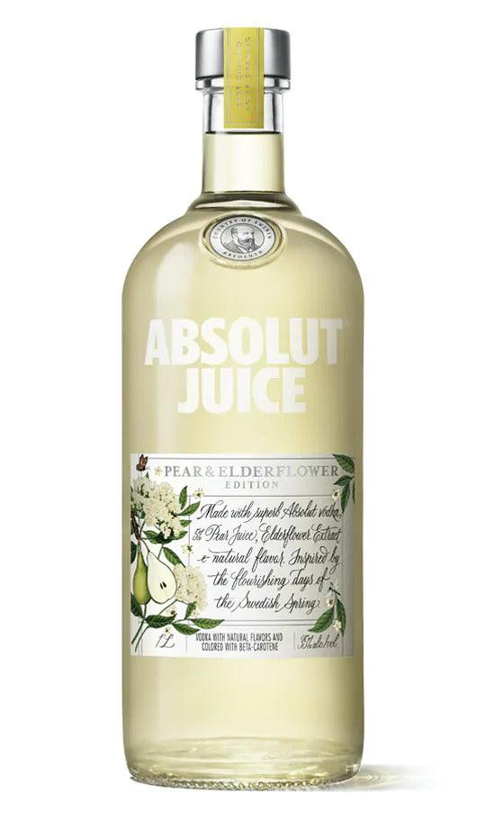 Absolut Juice Pear & Elderflower Vodka (750Ml)