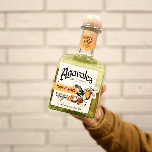 AGAVALES Blanco Tequila Tropical Mango (750Ml)