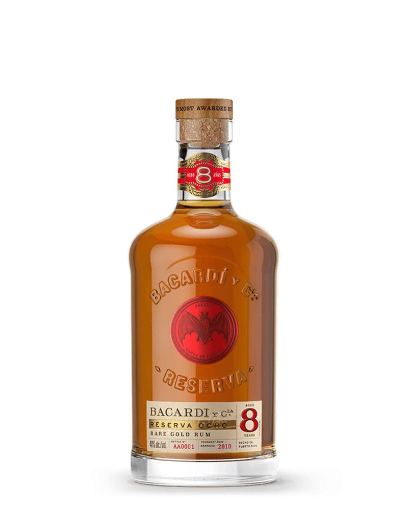 Bacardi 8 Anos Reserva Superior Rum (750Ml)