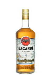 Bacardi Anejo Cuatro 4 Year Rum (750 ml)