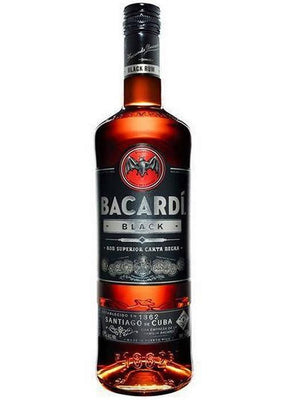 Bacardi Black Rum (750Ml)