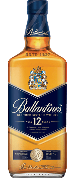 BALLANTINES 12 YEAR BLENDED SCOTCH WHISKEY (750 ML)